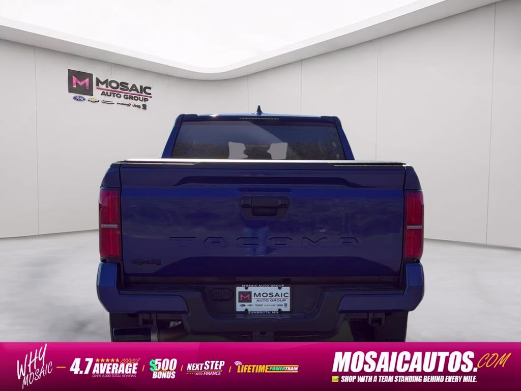 2024 Blue Toyota Tacoma TRD Sport 4X4 Truck