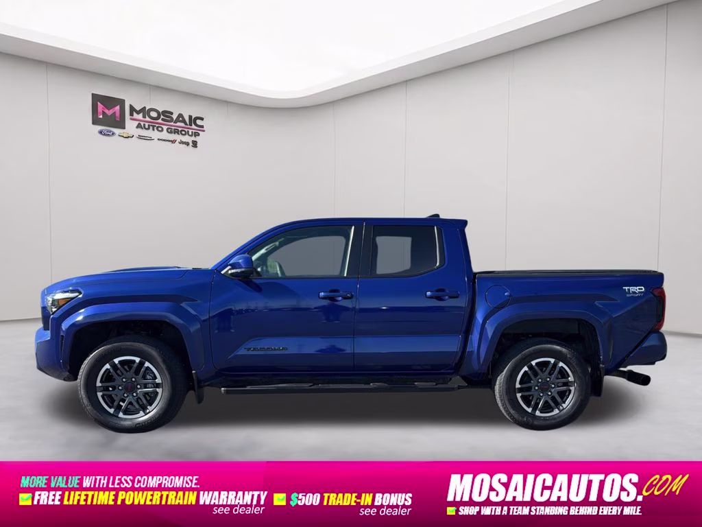 2024 Blue Toyota Tacoma TRD Sport 4X4 Truck