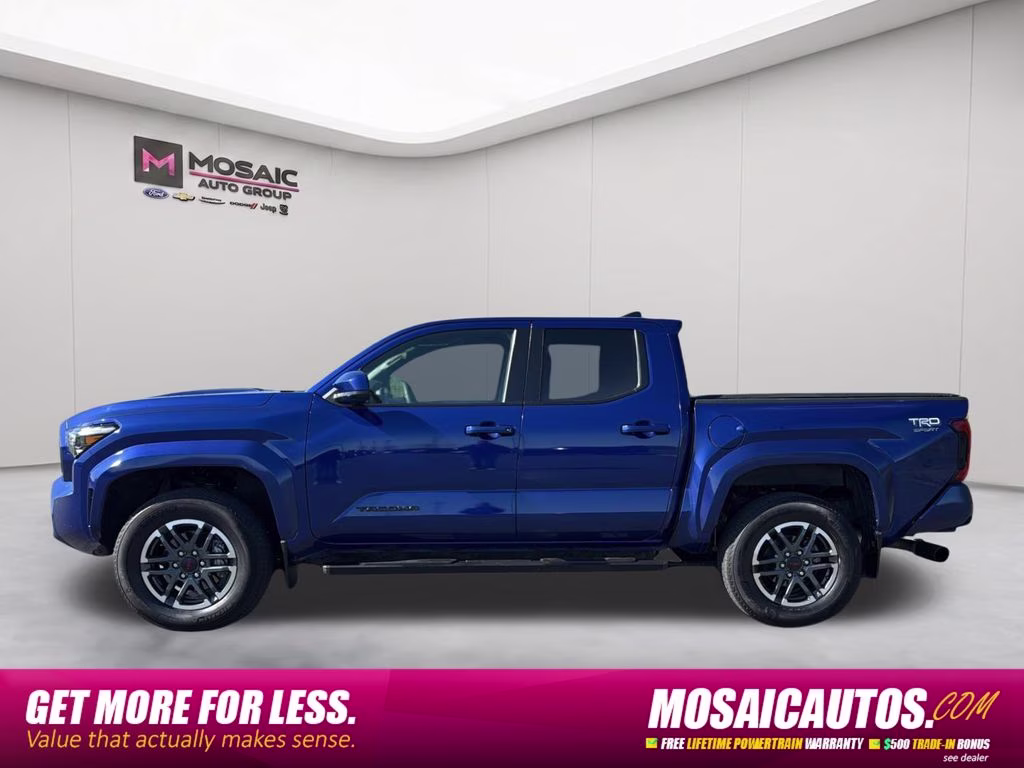 2024 Blue Toyota Tacoma TRD Sport 4X4 Truck