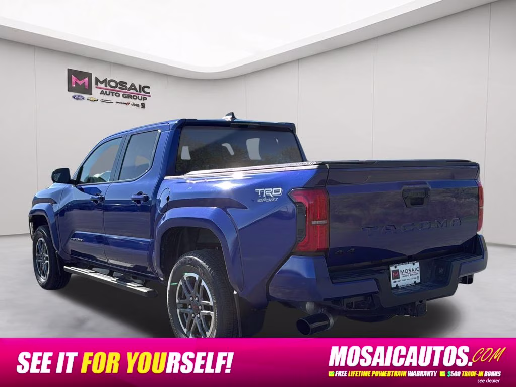 2024 Blue Toyota Tacoma TRD Sport 4X4 Truck