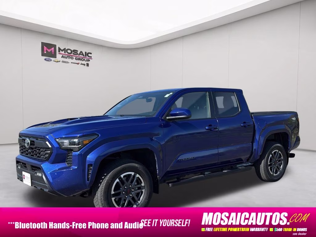 2024 Blue Toyota Tacoma TRD Sport 4X4 Truck