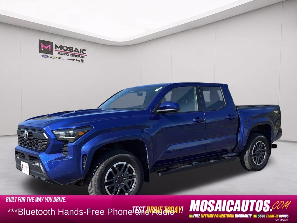 2024 Blue Toyota Tacoma TRD Sport 4X4 Truck