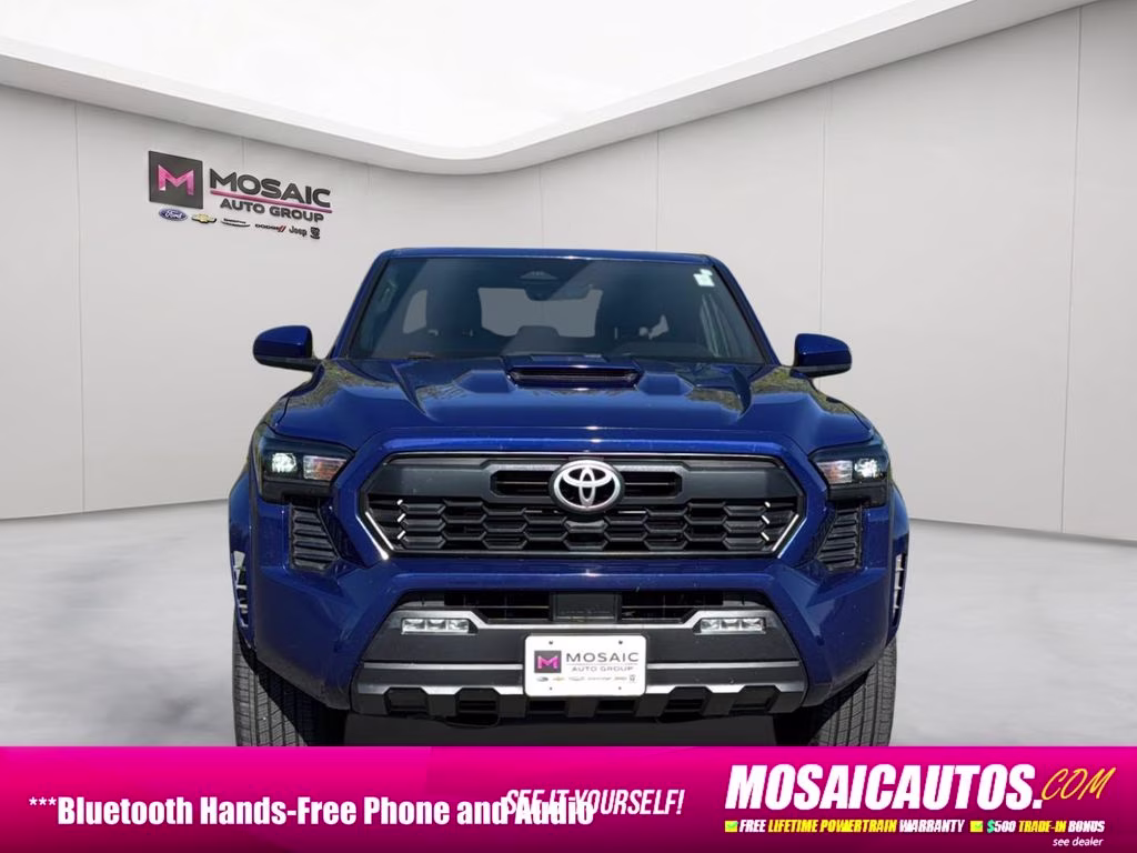 2024 Blue Toyota Tacoma TRD Sport 4X4 Truck