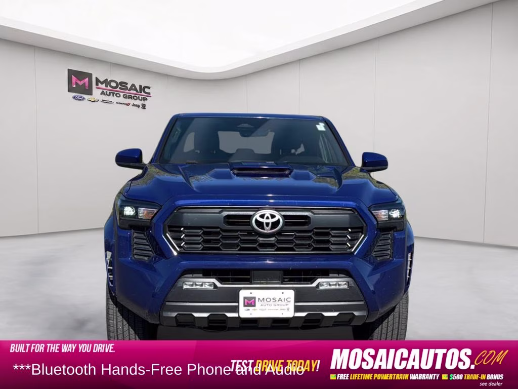 2024 Blue Toyota Tacoma TRD Sport 4X4 Truck