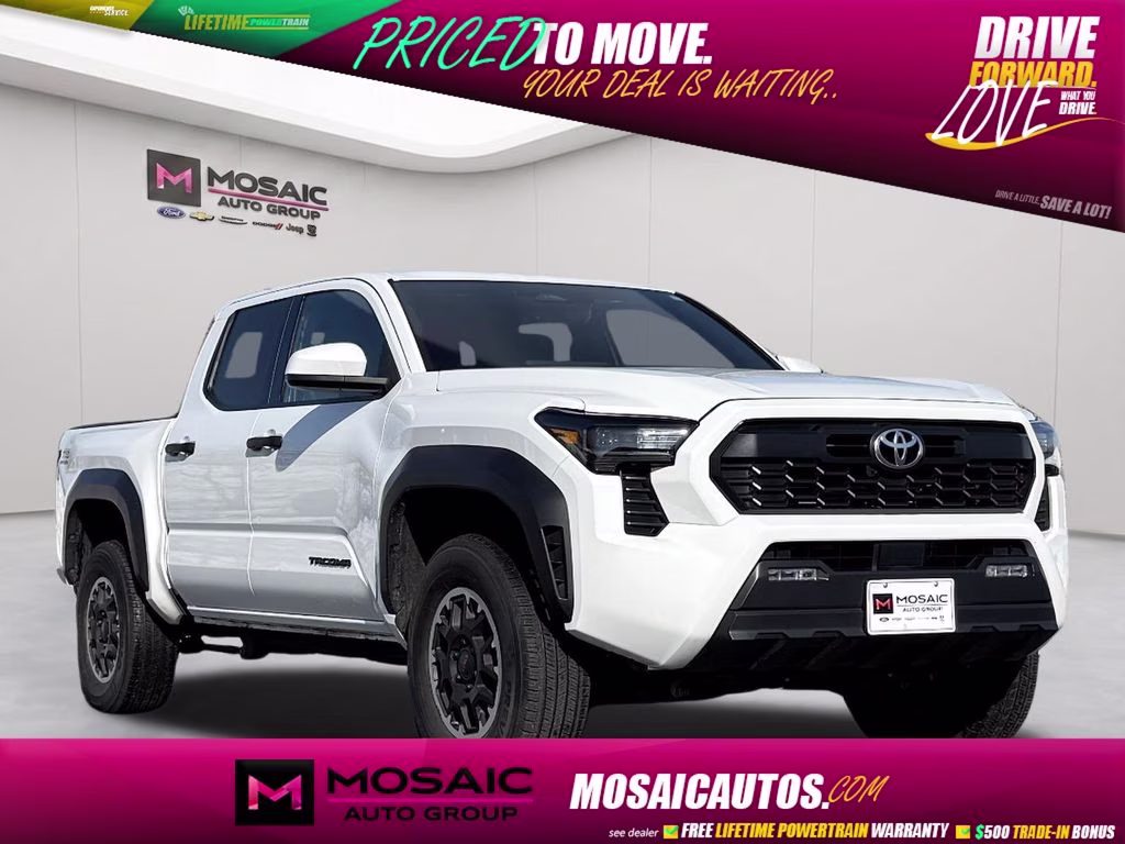 2024 Ice Toyota Tacoma TRD Off-Road 4X4 Truck