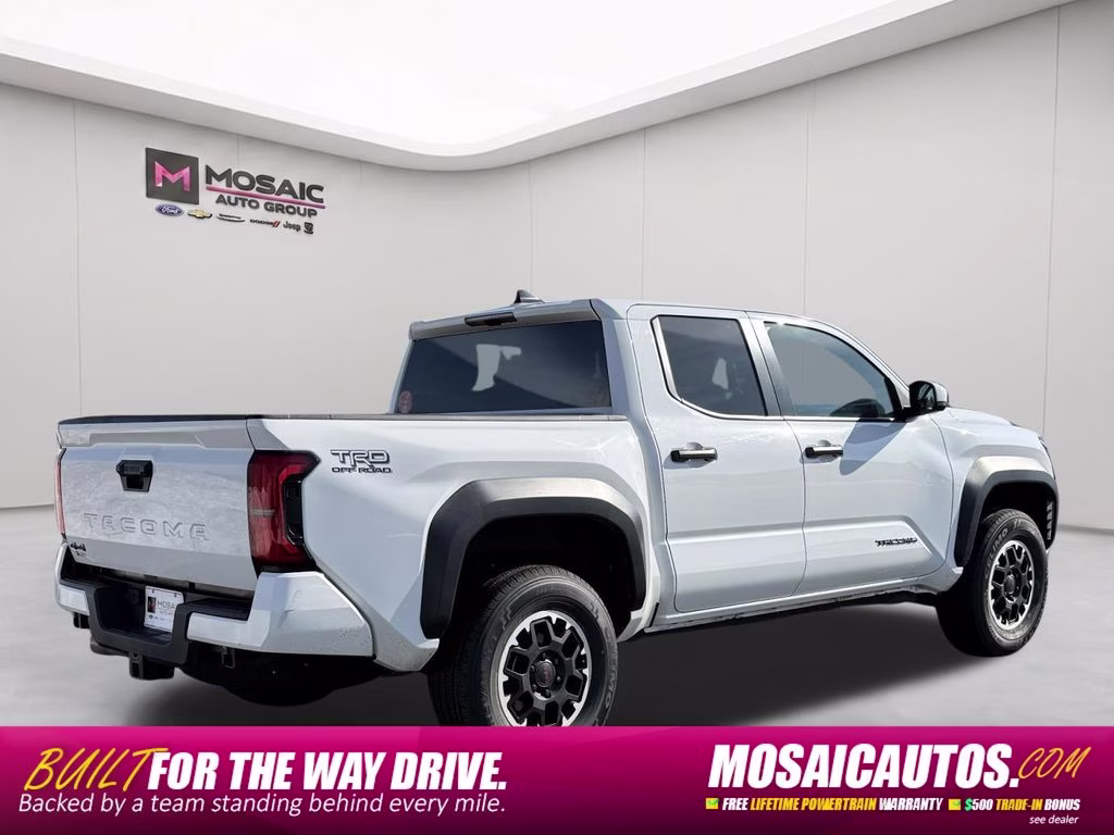 2024 Ice Toyota Tacoma TRD Off-Road 4X4 Truck