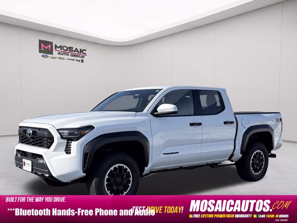 2024 Ice Toyota Tacoma TRD Off-Road 4X4 Truck
