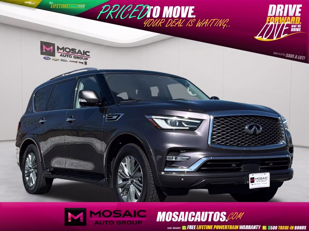 2024 Anthracite Gray INFINITI QX80 LUXE 4X4 SUV