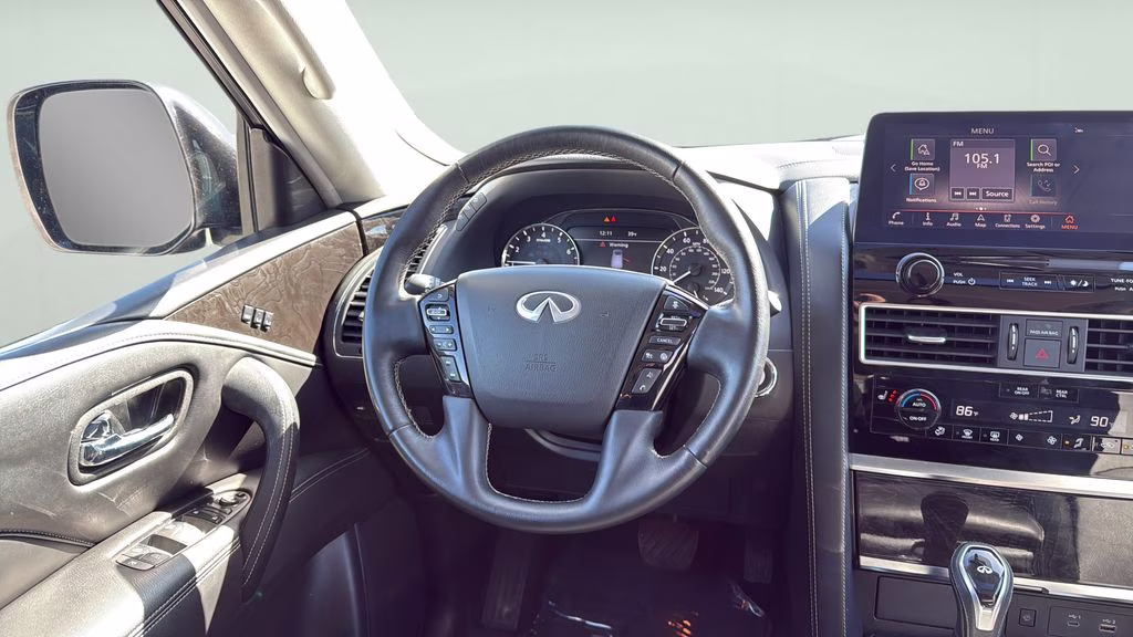 2024 Anthracite Gray INFINITI QX80 LUXE 4X4 SUV