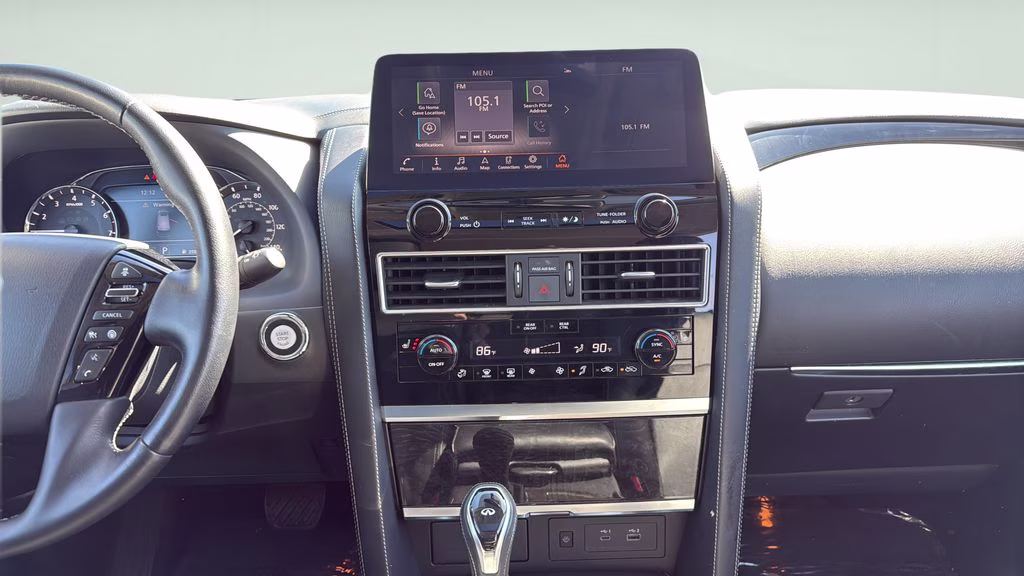 2024 Anthracite Gray INFINITI QX80 LUXE 4X4 SUV