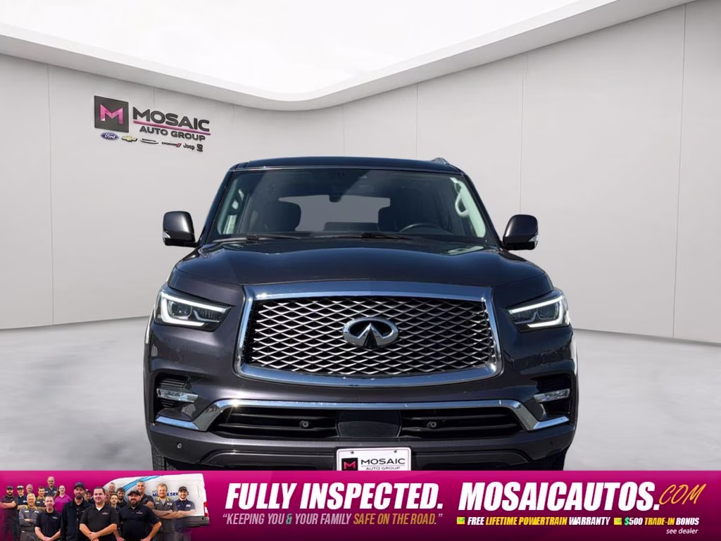 2024 Anthracite Gray INFINITI QX80 LUXE 4X4 SUV