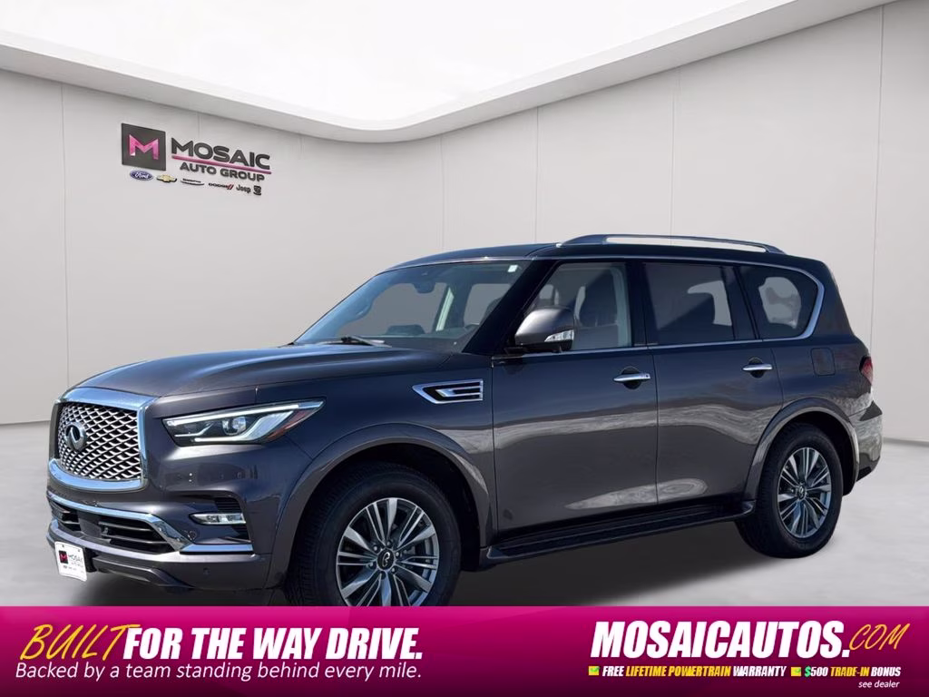 2024 Anthracite Gray INFINITI QX80 LUXE 4X4 SUV