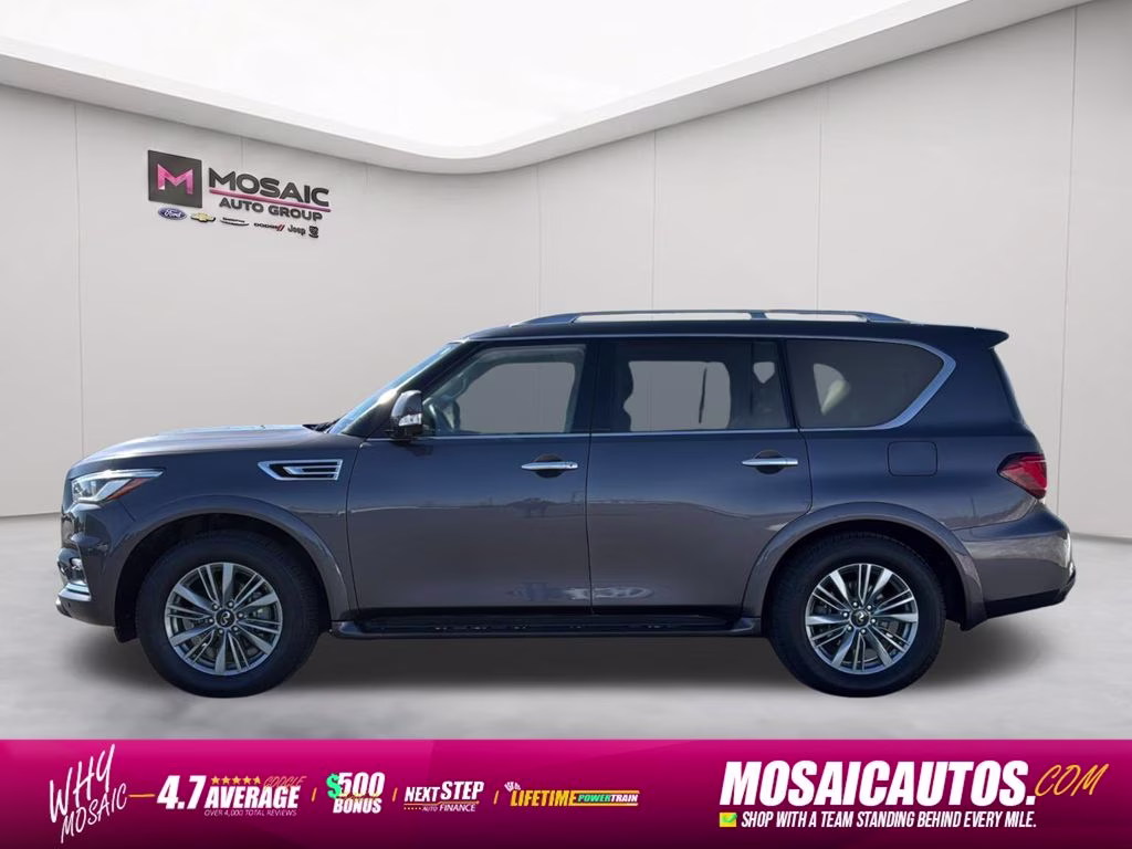 2024 Anthracite Gray INFINITI QX80 LUXE 4X4 SUV