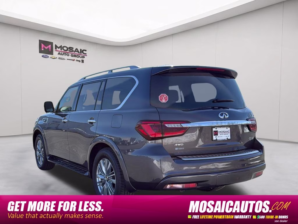 2024 Anthracite Gray INFINITI QX80 LUXE 4X4 SUV