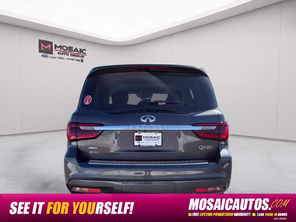 2024 Anthracite Gray INFINITI QX80 LUXE 4X4 SUV