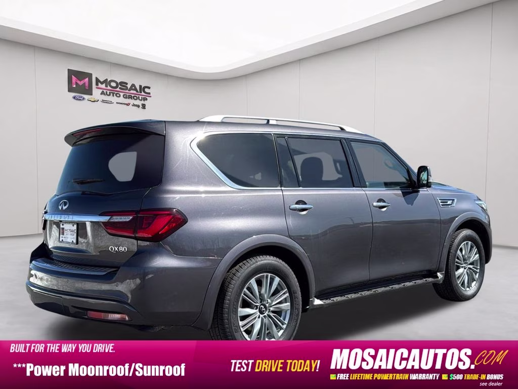 2024 Anthracite Gray INFINITI QX80 LUXE 4X4 SUV