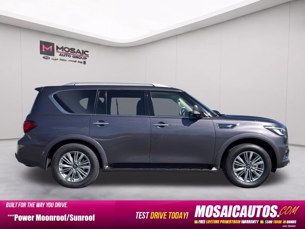 2024 Anthracite Gray INFINITI QX80 LUXE 4X4 SUV