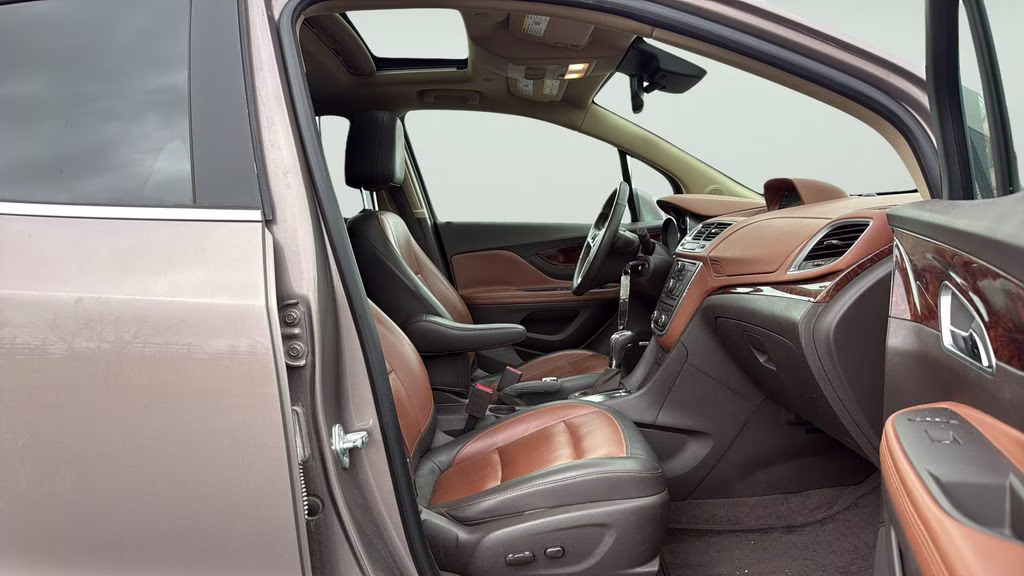 2013 Cocoa Silver Metallic Buick Encore Premium AWD SUV