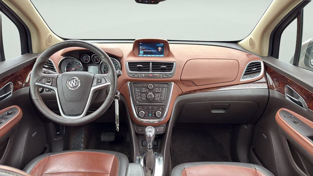 2013 Cocoa Silver Metallic Buick Encore Premium AWD SUV