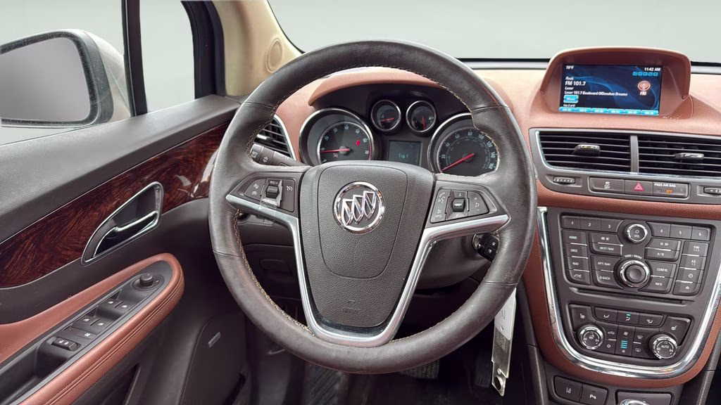 2013 Cocoa Silver Metallic Buick Encore Premium AWD SUV
