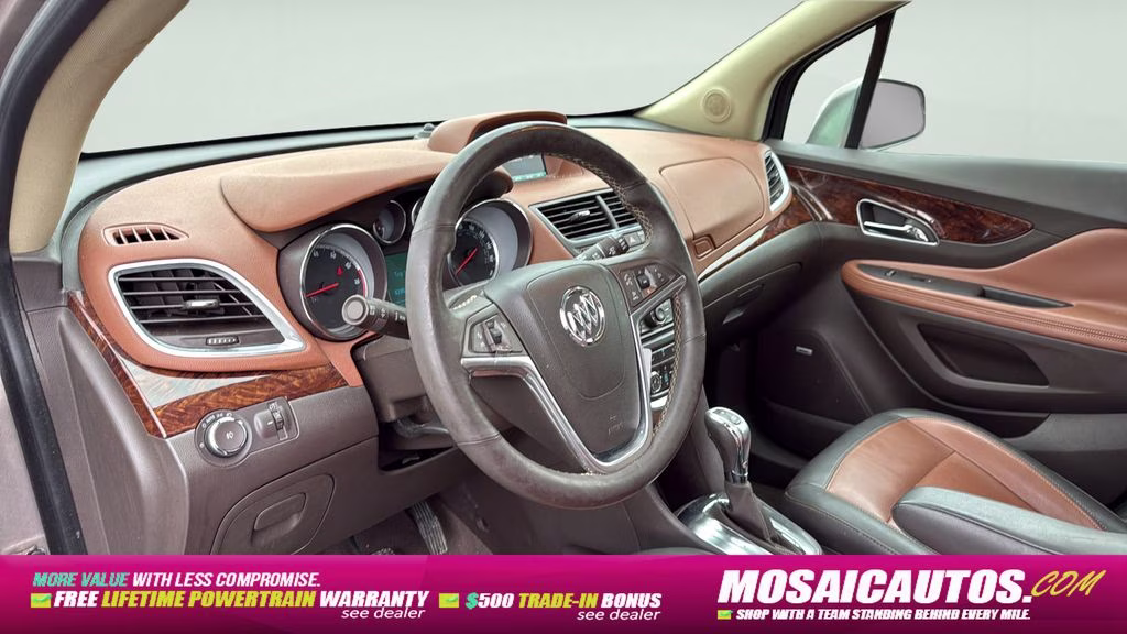 2013 Cocoa Silver Metallic Buick Encore Premium AWD SUV