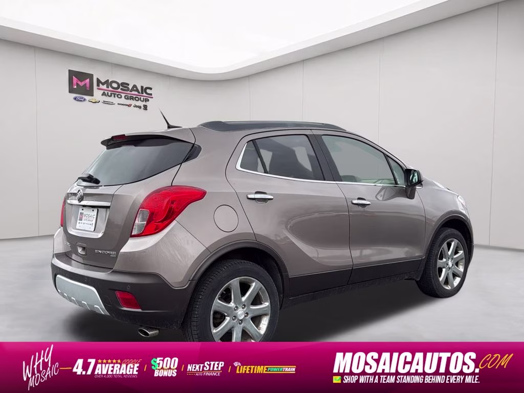 2013 Cocoa Silver Metallic Buick Encore Premium AWD SUV