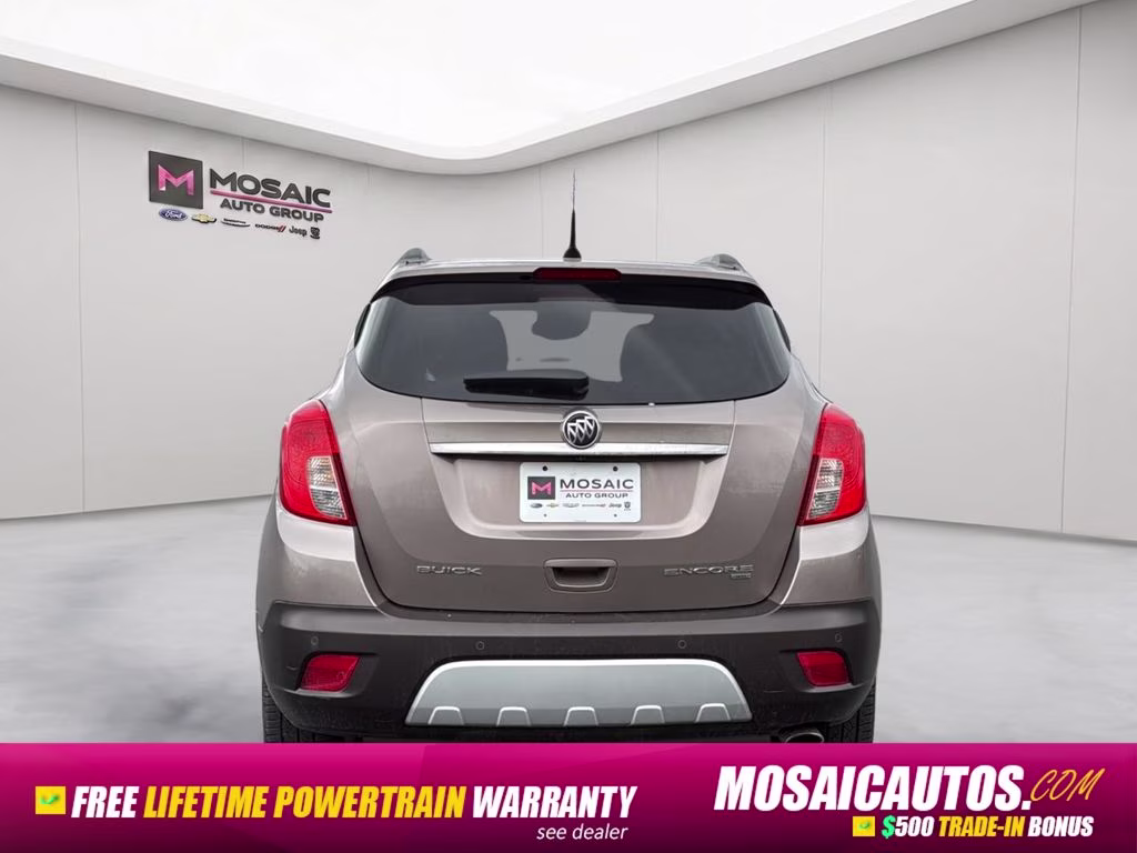 2013 Cocoa Silver Metallic Buick Encore Premium AWD SUV
