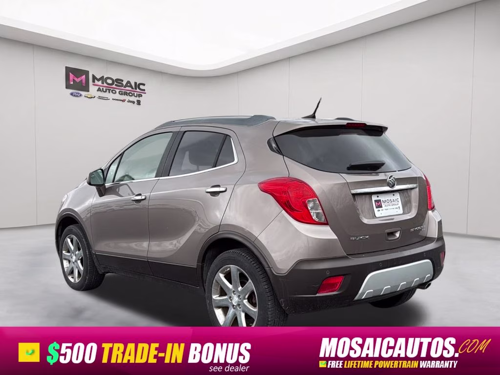 2013 Cocoa Silver Metallic Buick Encore Premium AWD SUV