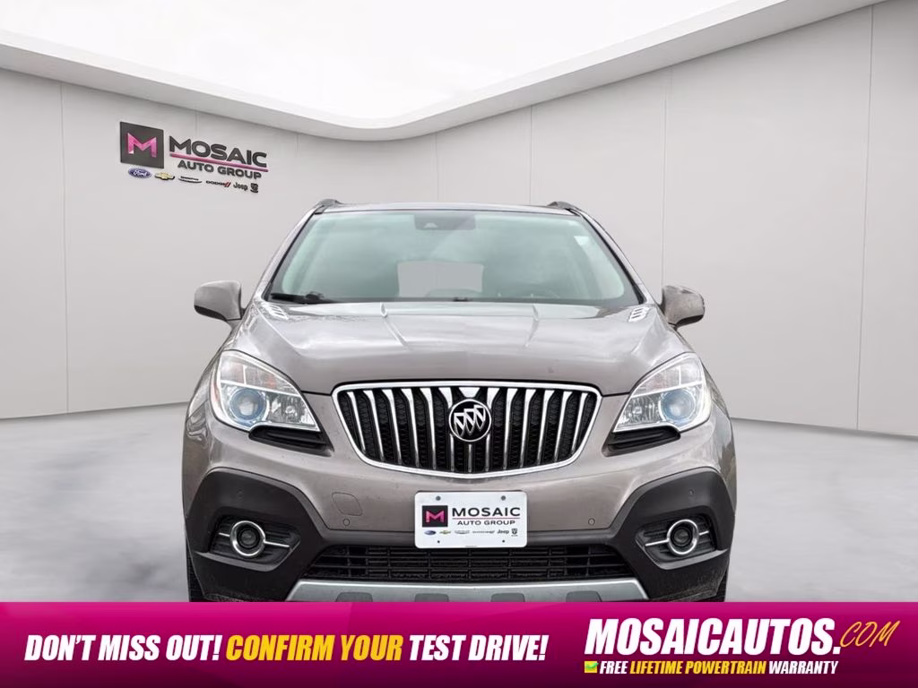 2013 Cocoa Silver Metallic Buick Encore Premium AWD SUV