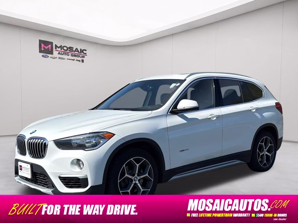 2018 Alpine White BMW X1 xDrive28i AWD SUV