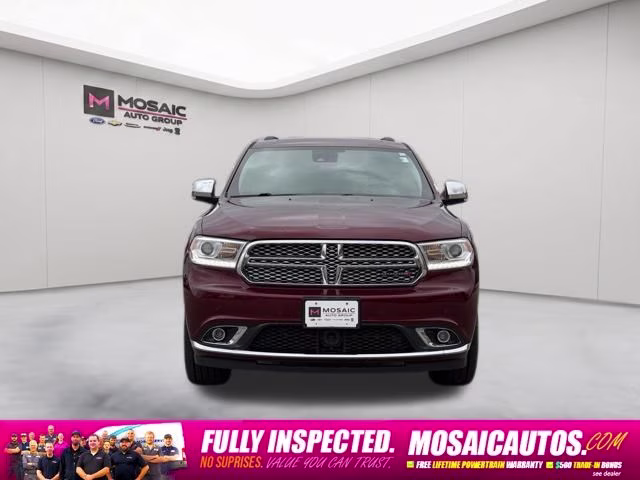 2018 Octane Red Pearlcoat Dodge Durango Citadel AWD SUV