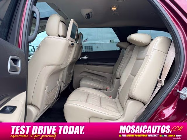 2018 Octane Red Pearlcoat Dodge Durango Citadel AWD SUV