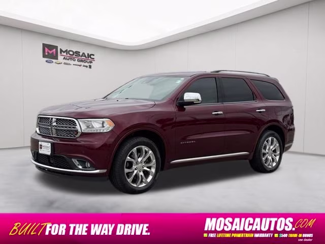 2018 Octane Red Pearlcoat Dodge Durango Citadel AWD SUV