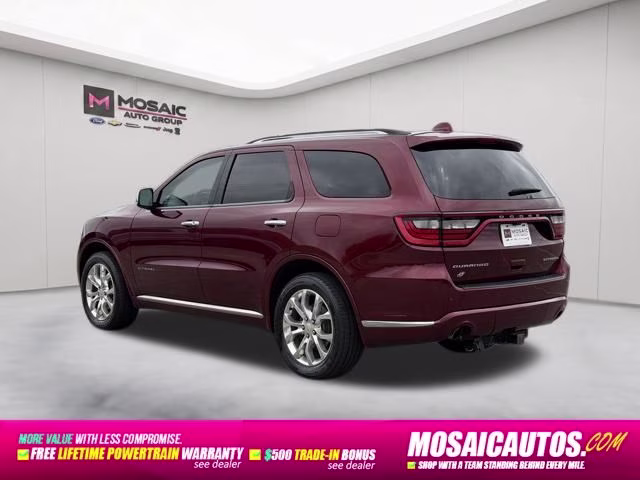 2018 Octane Red Pearlcoat Dodge Durango Citadel AWD SUV