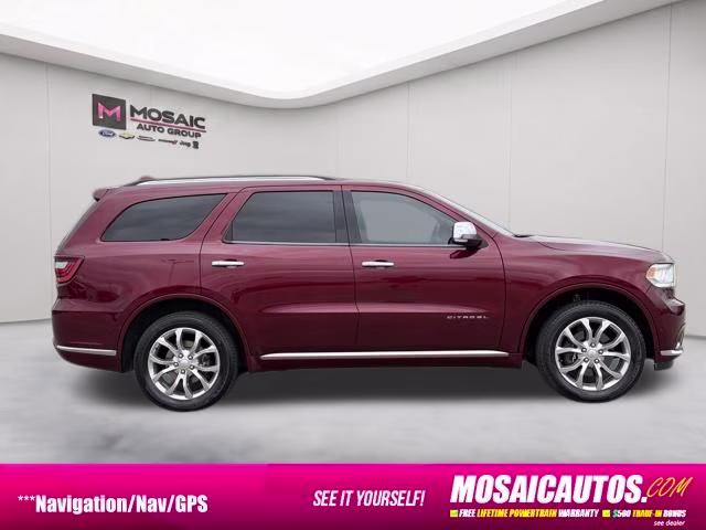 2018 Octane Red Pearlcoat Dodge Durango Citadel AWD SUV