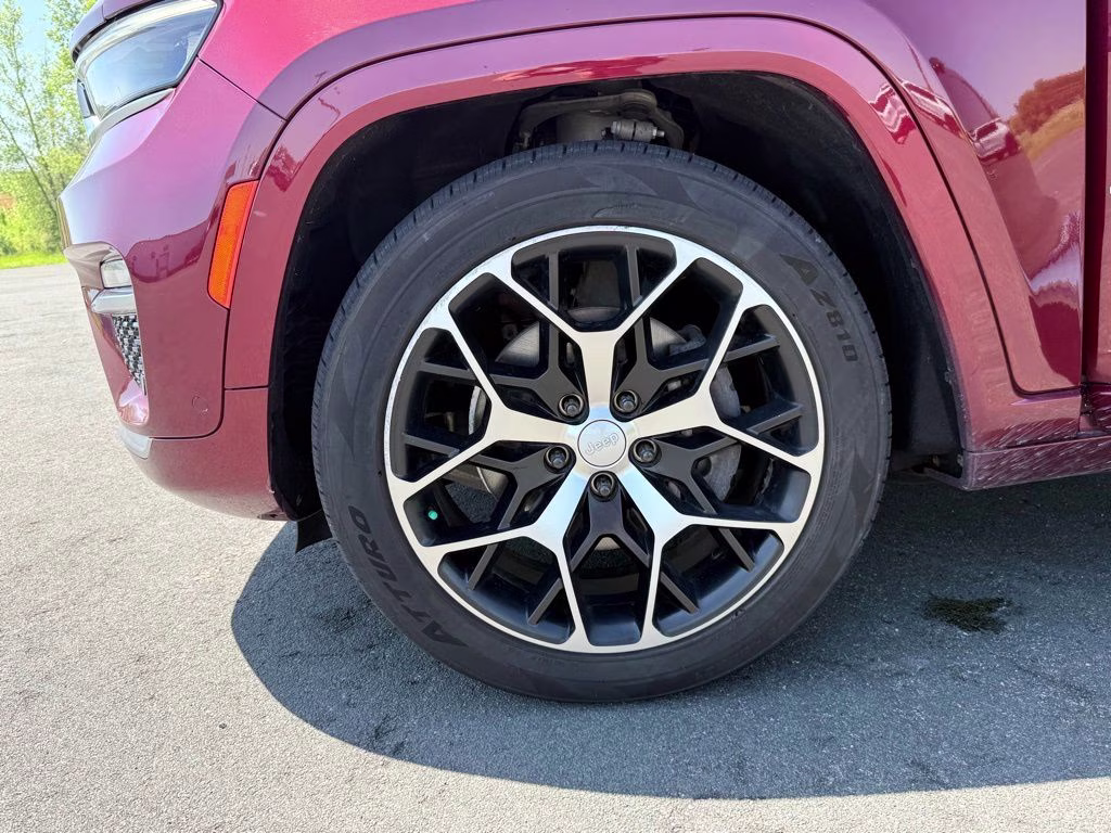 2022 Velvet Red Pearlcoat Jeep Grand Cherokee Summit Reserve 4X4 SUV