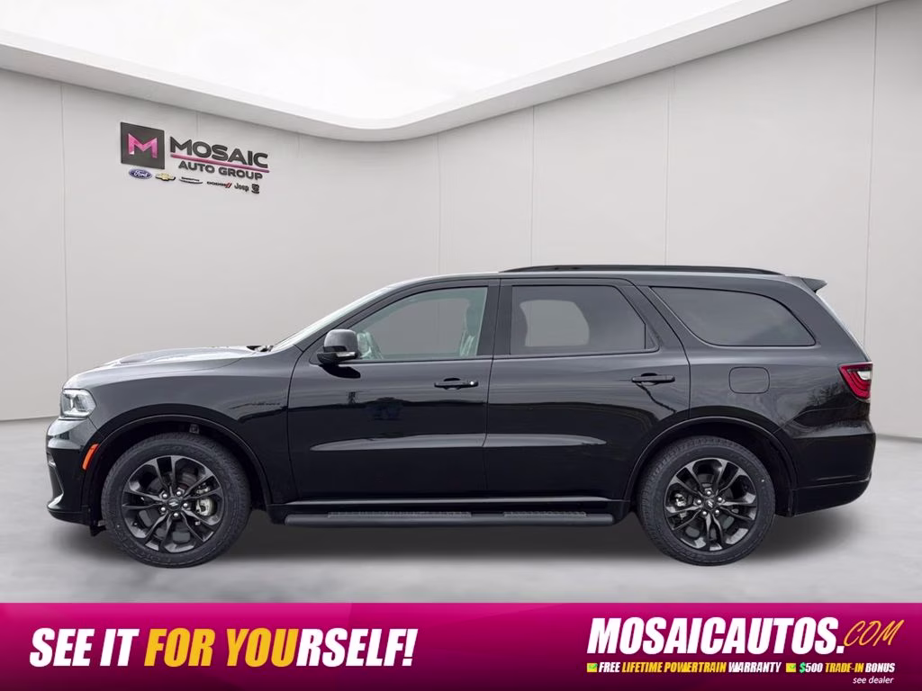 2024 DB Black Crystal Clearcoat Dodge Durango R/T Plus AWD SUV