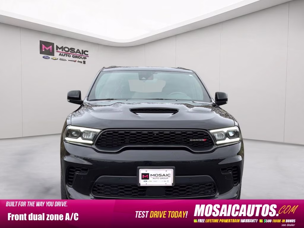 2024 DB Black Crystal Clearcoat Dodge Durango R/T Plus AWD SUV