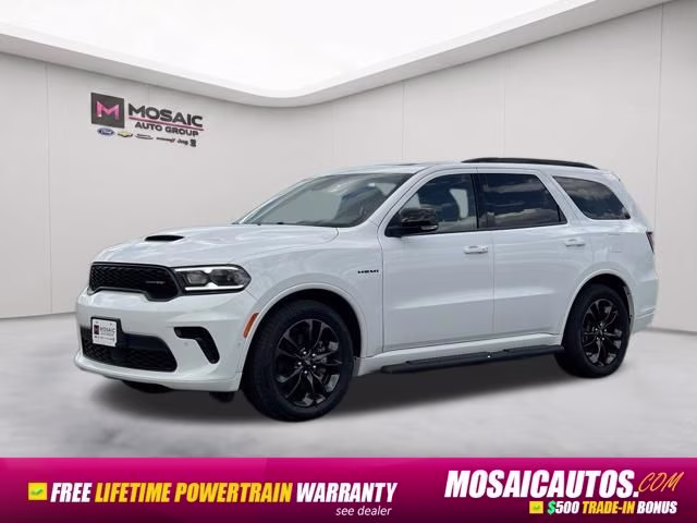2024 White Knuckle Clearcoat Dodge Durango R/T Plus AWD SUV