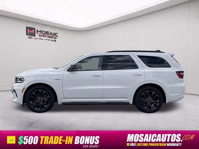 2024 White Knuckle Clearcoat Dodge Durango R/T Plus AWD SUV