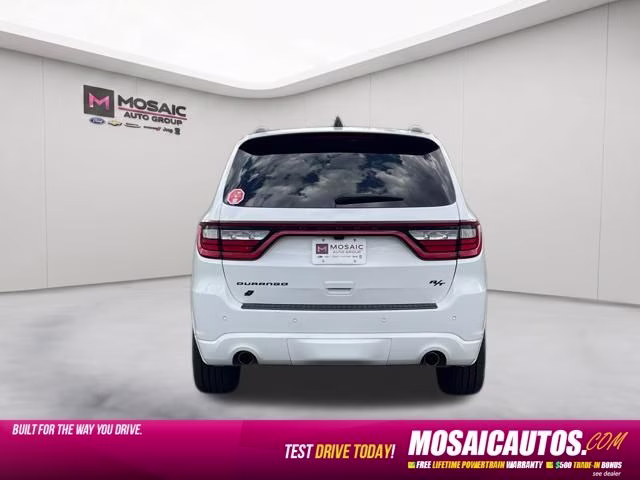 2024 White Knuckle Clearcoat Dodge Durango R/T Plus AWD SUV