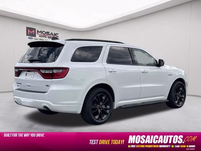 2024 White Knuckle Clearcoat Dodge Durango R/T Plus AWD SUV