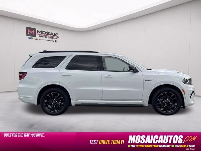 2024 White Knuckle Clearcoat Dodge Durango R/T Plus AWD SUV