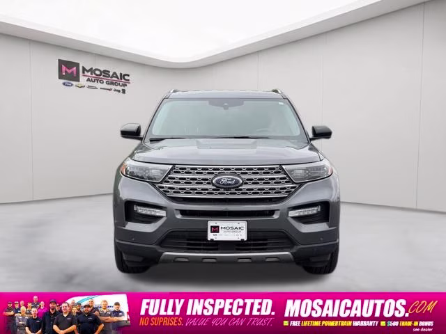 2023 Gray Metallic Ford Explorer Limited 4X4 SUV