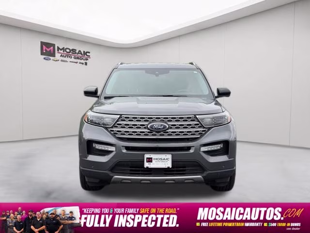 2023 Gray Metallic Ford Explorer Limited 4X4 SUV