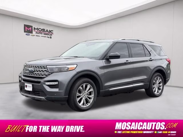 2023 Gray Metallic Ford Explorer Limited 4X4 SUV