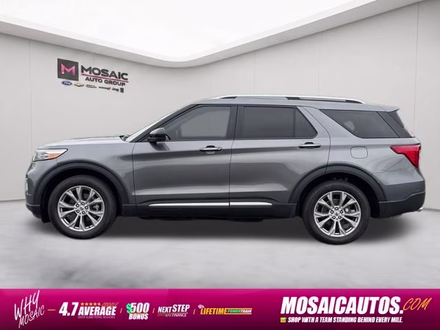 2023 Gray Metallic Ford Explorer Limited 4X4 SUV