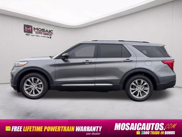 2023 Gray Metallic Ford Explorer Limited 4X4 SUV