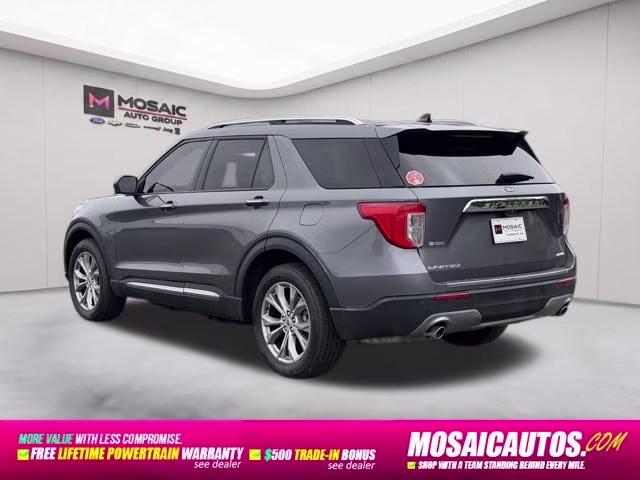 2023 Gray Metallic Ford Explorer Limited 4X4 SUV