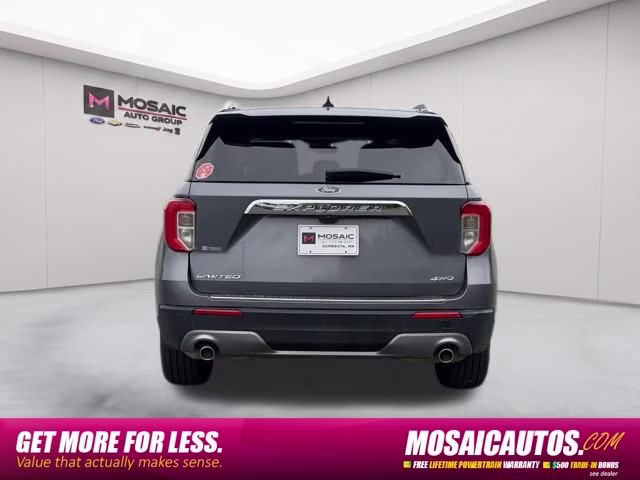 2023 Gray Metallic Ford Explorer Limited 4X4 SUV